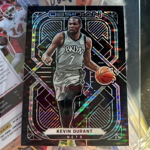 Kevin Durant Brooklyn nets golden state warriors obsidian black card PSA 10??